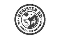 · REGISTER ED · FIND EVENTS · GET REGISTERED trademark