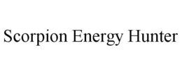 SCORPION ENERGY HUNTER trademark
