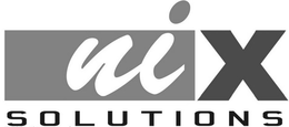 NIX SOLUTIONS trademark