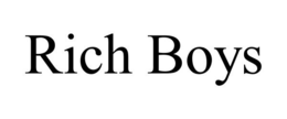 RICH BOYS trademark