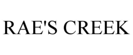 RAE'S CREEK trademark