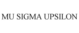 MU SIGMA UPSILON trademark