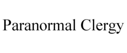 PARANORMAL CLERGY trademark