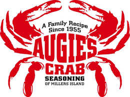 A FAMILY RECIPE SINCE 1955 AUGIE'S CRAB SEASONING OF MILLERS ISLAND trademark