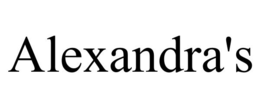 ALEXANDRA'S trademark