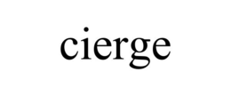 CIERGE trademark