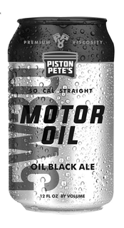 PREMIUM VISCOSITY PISTON PETE'S SO CAL STRAIGHT MOTOR OIL OIL BLACK ALE 12 FL OZ BY VOLUME 5W30 trademark