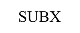 SUBX trademark