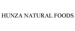 HUNZA NATURAL FOODS trademark