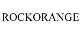ROCKORANGE trademark