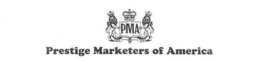 PMA PRESTIGE MARKETERS OF AMERICA trademark