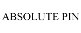 ABSOLUTE PIN trademark