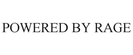POWERED BY RAGE trademark