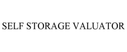 SELF STORAGE VALUATOR trademark