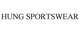 HUNG SPORTSWEAR trademark
