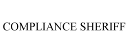 COMPLIANCE SHERIFF trademark