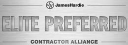 JH JAMESHARDIE ELITE PREFERRED CONTRACTOR ALLIANCE trademark