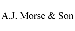 A.J. MORSE & SON trademark