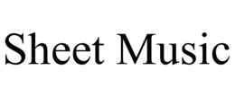 SHEET MUSIC trademark
