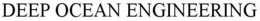 DEEP OCEAN ENGINEERING trademark