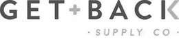 GET + BACK · SUPPLY CO · trademark