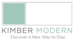 KIMBER MODERN DISCOVER A NEW WAY TO STAY trademark