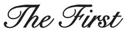 THE FIRST trademark