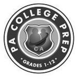 PA COLLEGE PREP CA GRADES 1-12 trademark