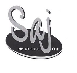 SAJ MEDITERRANEAN GRILL trademark