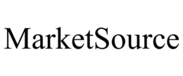 MARKETSOURCE trademark