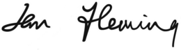 IAN FLEMING trademark