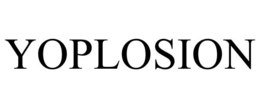 YOPLOSION trademark