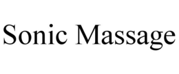 SONIC MASSAGE trademark