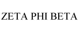 ZETA PHI BETA trademark