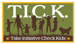 T.I.C.K. TAKE INITIATIVE CHECK KIDS trademark