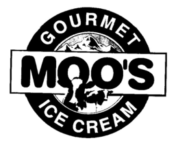 MOO'S GOURMET ICE CREAM trademark