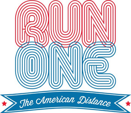 RUN ONE THE AMERICAN DISTANCE trademark