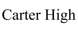 CARTER HIGH trademark