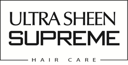 ULTRA SHEEN SUPREME HAIR CARE trademark