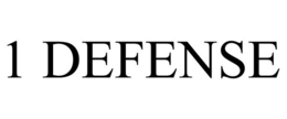 1 DEFENSE trademark