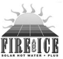 FIRE & ICE SOLAR HOT WATER + PLUS trademark