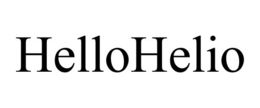 HELLOHELIO trademark