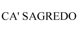 CA' SAGREDO trademark