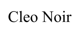 CLEO NOIR trademark