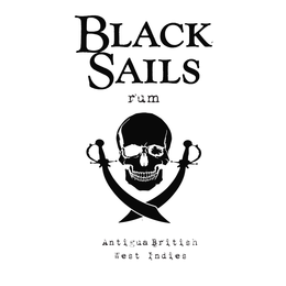 BLACK SAILS RUM ANTIGUA BRITISH WEST INDIES trademark