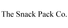 THE SNACK PACK CO. trademark