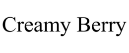 CREAMY BERRY trademark