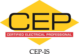CEP CERTIFIED ELECTRICAL PROFESSIONAL CEP-IS trademark