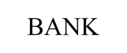 BANK trademark