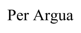 PER ARGUA trademark